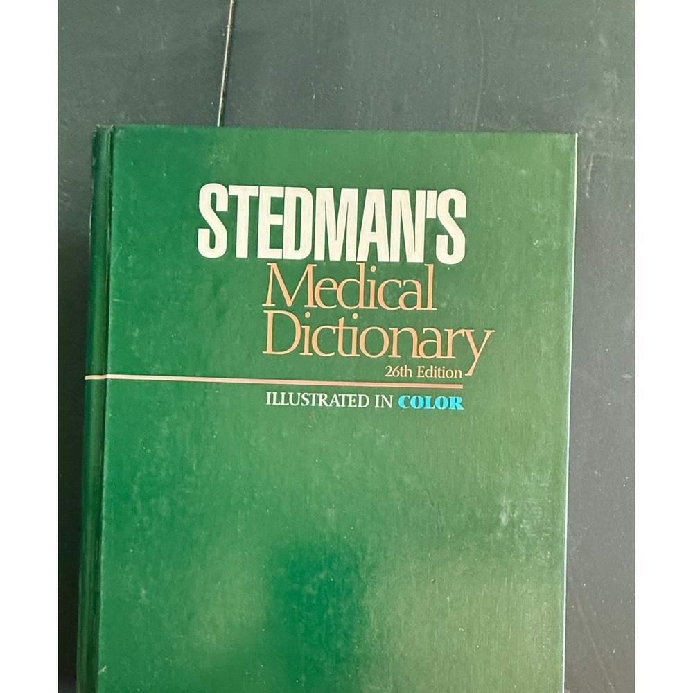 Stedman's Medical Dictionary 26th Edition